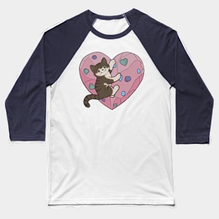 Bouldering furry friend Baseball T-Shirt